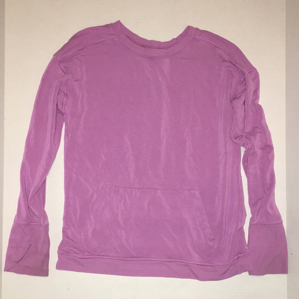 Lavender Crewneck Pullover Sweatshirt